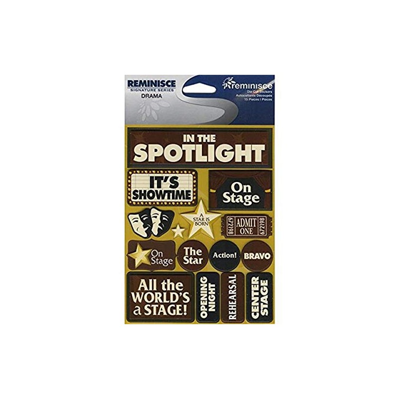Reminisce Drama Dimensional Sticker