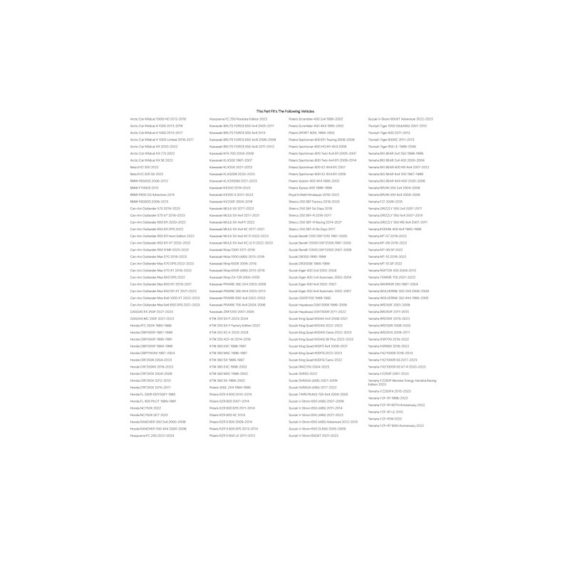 Flex-Hone Cylinder Ball-Hone 77-83mm for Kawasaki BRUTE FORCE 650 4x4i