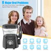 Sawgmore FC166 Water Flosser for Teeth/Braces, 600 ml Large Capacity,