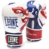 LEONE 1947 Muay Thai Boxing blanco white Size:10 Oz