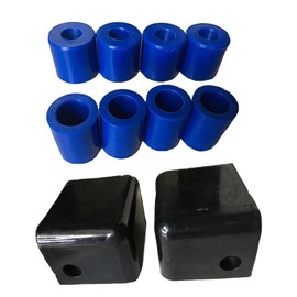 LisylineAuto Hood Roller Bushing Kit and Hood Bumper Bushings for Peterbilt 357 375 377 379 Parts Accessories
