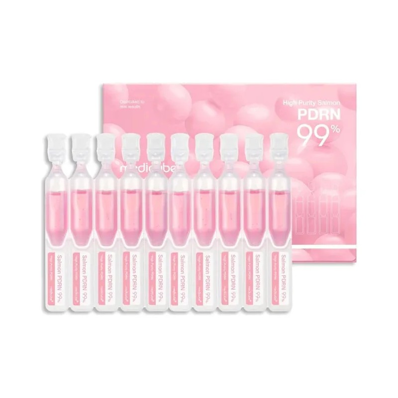 Ampulas Medicube 99% Pdrn Salmon Rosa 10 pcs One Day