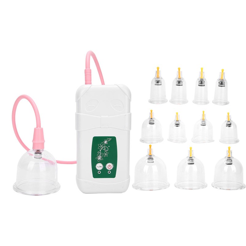 12pcs Vacuum Suction Cupping Cup Adjustable Strong Suction Cupping Set