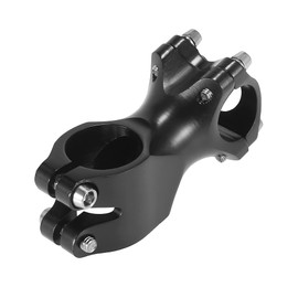X AUTOHAUX 25.4 x 60mm BMX MTB Road Bike Bicycle Handlebar Stem Mountain Bike Short Stem Aluminum Alloy Black