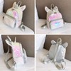 Puyang Sequin Bag Unicorn Backpack Cute Shiny Love Heart School