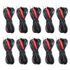 TENS Unit Electrodes Lead Wires: 10 Pieces BesCable 2mm Pin