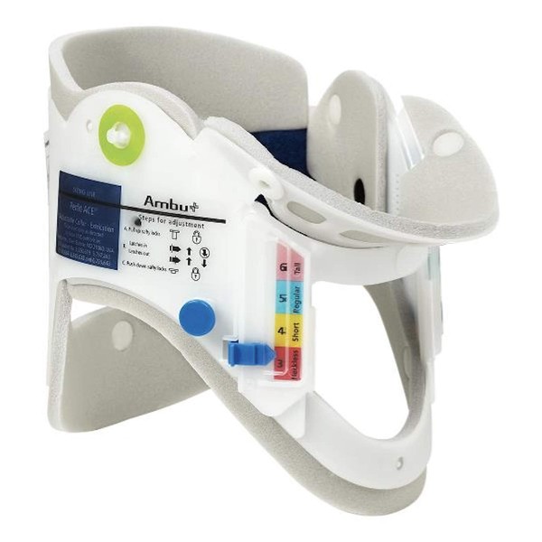 Ambu 15262 Perfit ACE Adjustable Extrication Collar, Protects Neutral Alignment,