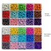 3D Illusion Miracle Acrylic Beads 12 mm / 15pcs (Assorted)