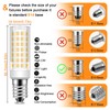 TRIJZHOU E14 LED Light Bulb 6W 120V European Equivalent 60W