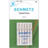 Overstock, Topstitch Machine Needles, Size, 12/80 5/Pkg