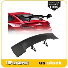 top-liftsupport ABS Adjustable Universal GT JDM Paintable Trunk Spoiler Wing Rear Side