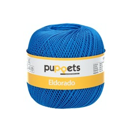 Puppets Eldorado 50g Crochet Thread Size 10 Blue