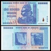 Generic 100 Trillion commemorative paper, Uncirculated, Zimbabwe, blue/green, zim100000