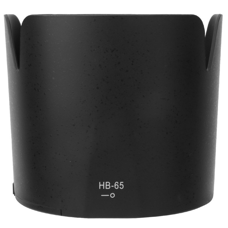 HB-65 Black Plastic Mount Lens Hood for Nikon AF S