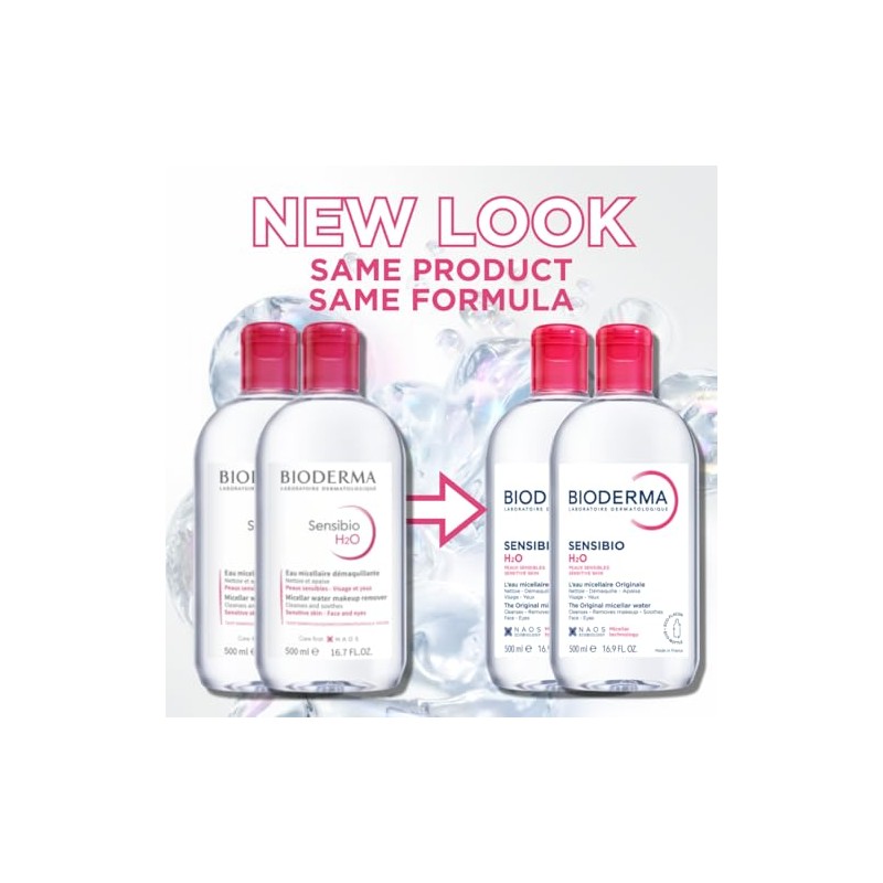 Bioderma Sensibio Pack Crealine H2o Micelle Sollution 2x500ml