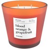 Hidden Label Large Scented Candle, Blood Orange & Grapefruit, 30oz