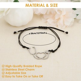 Nurse Valentines Day Gift, Nurses Week Gifts,Nurse Gifts,School Nurse Practitioner Manager Appreciation Graduation Nurses Week Day Valentines Christmas Bracelet Jewelry Gifts for Women Female Male Man