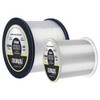 RIKIMARU Fluoro Fishing Line, 100% Fluorocarbon Coated Fishing Line (Clear,