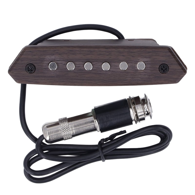Soundhole Pickup Acoustic Folk Guitar Amplifier Punch Free Replacement Parts