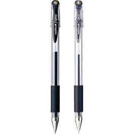 Assorted - Signo - uni Ballpoint Pen - UM-151 0.38 mm & UM-151-28 0.28 mm - Black