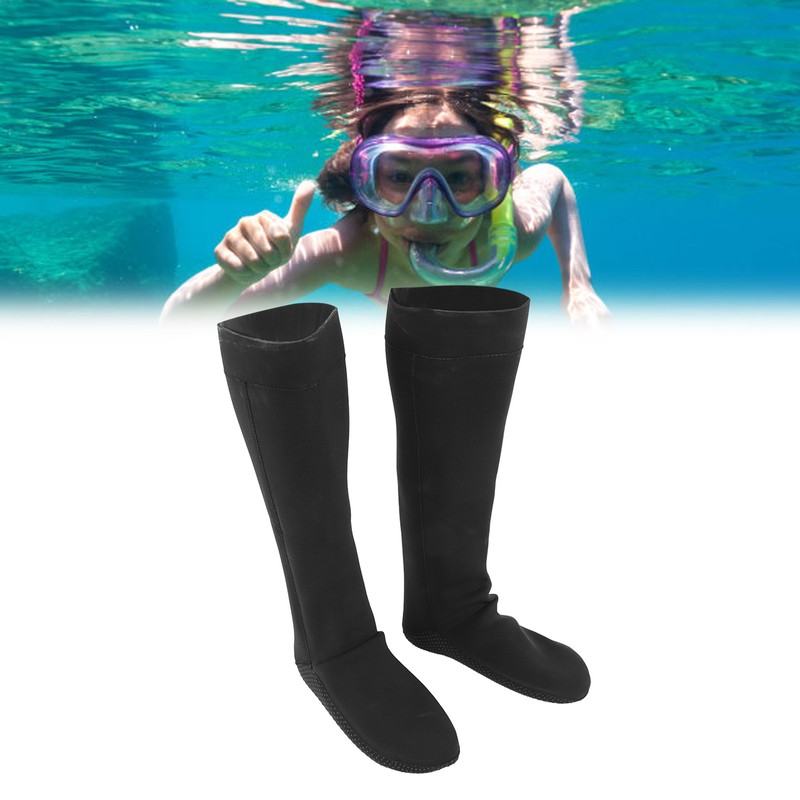 3mm Thermal Diving Socks Neoprene Quick Drying Long Dive Water