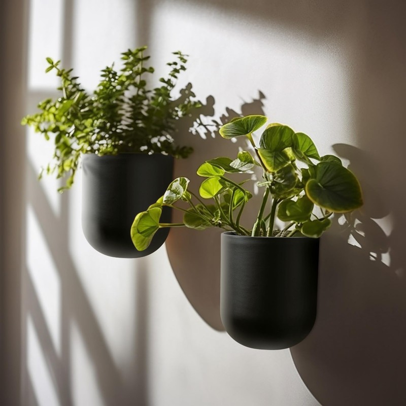 LA JOLIE MUSE Wall Hanging Planters for Indoor Plants，Hanging Flower