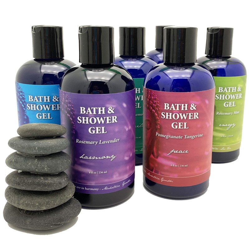 8 oz Buddhalicious Organic Bubble Bath & Shower Gel Harmony