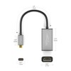 KabelDirekt – USB C to HDMI adapter – 0,15m –