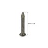 sourcing map Hardware Nails Carbon Steel Point Tip Wall Cement