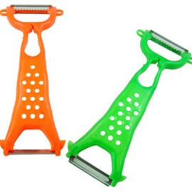 2 Pcs Vegetable Fruit Peeler Parer Julienne Cutter Slicer Peel Kitchen Tool Gadget Practical Processed Peelers Graters, Peelers and Slicers Kitchen Utensils and Gadgets