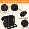 Mini 1LB Propane Tank Storage Bags with Padding, Adjustable Shoulder
