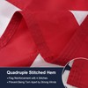 SYII Civil Peace Flag 3x5 Ft Outdoor, Embroidered Stars US