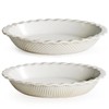 getstar Ceramic Pie Pan Set of 2, 9 inch Pie