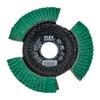 FLEX 4-1/2-inch 40 Grit SightMAX Flap Disc, Type 29 -