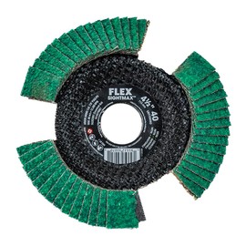 FLEX 4-1/2-inch 40 Grit SightMAX Flap Disc, Type 29 - FA302001