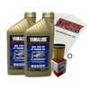 Cyclemax Full-Synthetic Yamalube Oil Change Kit compatible with 2001-2025 Yamaha