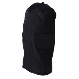 Youth Padded Compression Vest for Baseball and Football, Quick Dry, Collision Resistant Sleeveless Chest Rib Protector and Protective Vest (XL)