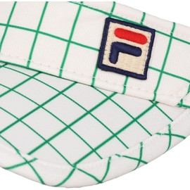 Fila FDZEL0091 Women's Tennis Visor, Sun Visor, Absorbent, Quick Drying, UV Protection, green