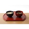Osaka Choseido Dishwasher Safe Wooden Soup Bowl Yamanaka Lacquer Diameter