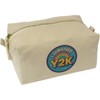 'I Survived Y2K' Canvas Wash Bag/Makeup Case (CS00044564)