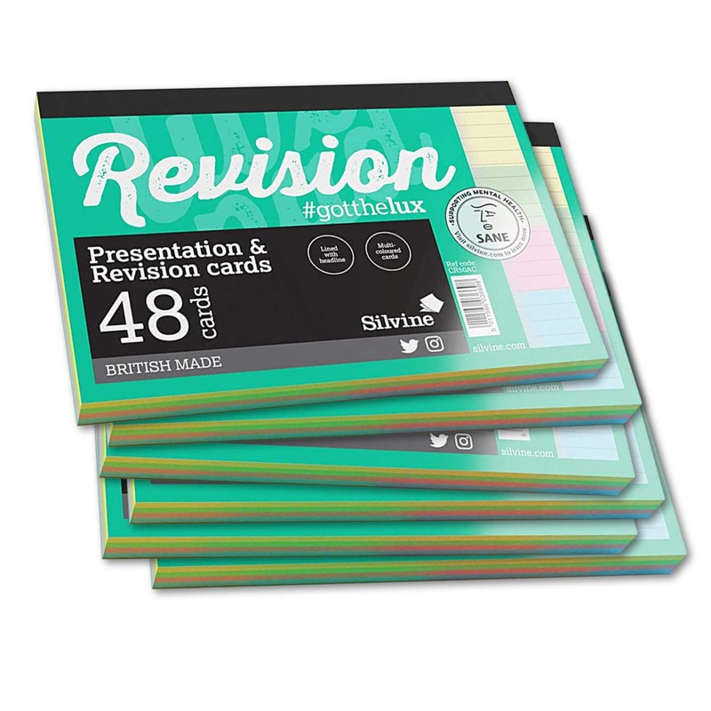 Revision Card Study Bulk Pack | 6 x 48 A6