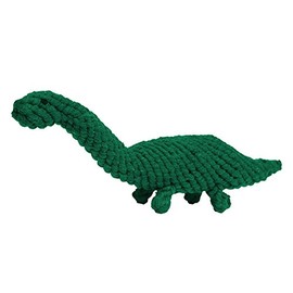 Jax and Bones Brent The Brontosaurus Jumbo Good Karma Rope Toy, 12"