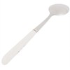 sourcingmap Rose Pattern Ceramic Handle Dinner Soup Serving Spoon