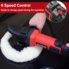 AOBEN 6/7 inch Buffer Polisher,Rotary Car Buffer,1600W Car Polisher Waxer