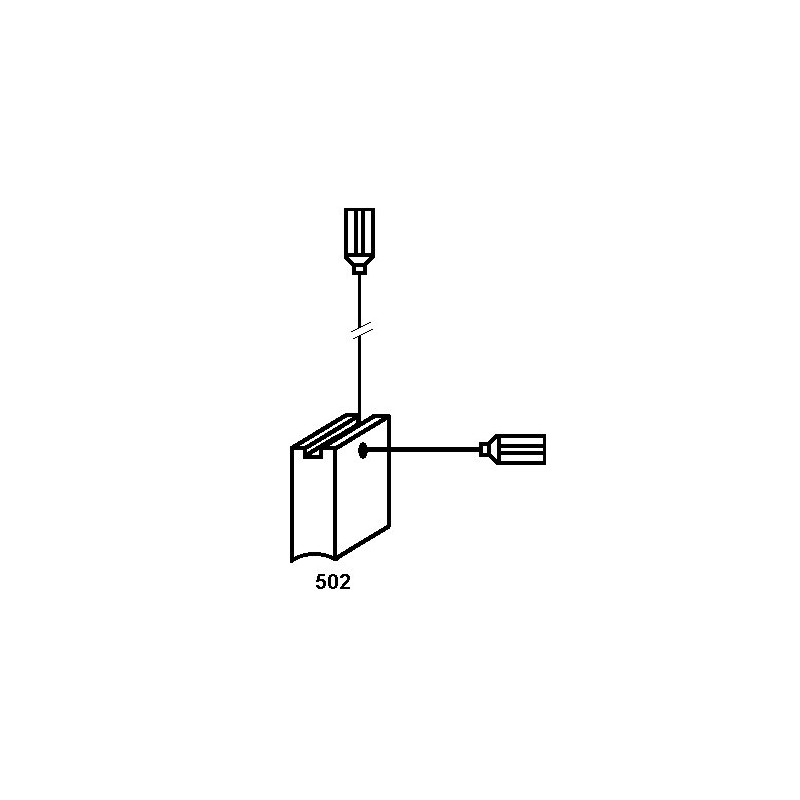 Carbon Brushes for Bosch GWS 14-125 C Grinder - 5