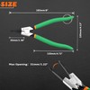 SPEEDWOX Special Angle Tip Lock Ring Pliers 8-Inch Retaining Rings
