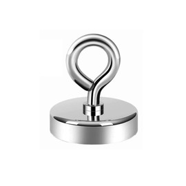 Super Strong Neodymium Eyelet Magnet, TC-F10 / 12/16 / 20/25 / 32 Mountain Magnet for Magnetic Fishing, Search Magnet for Magnet Fishing Magnetic Fishing, Pack of 1