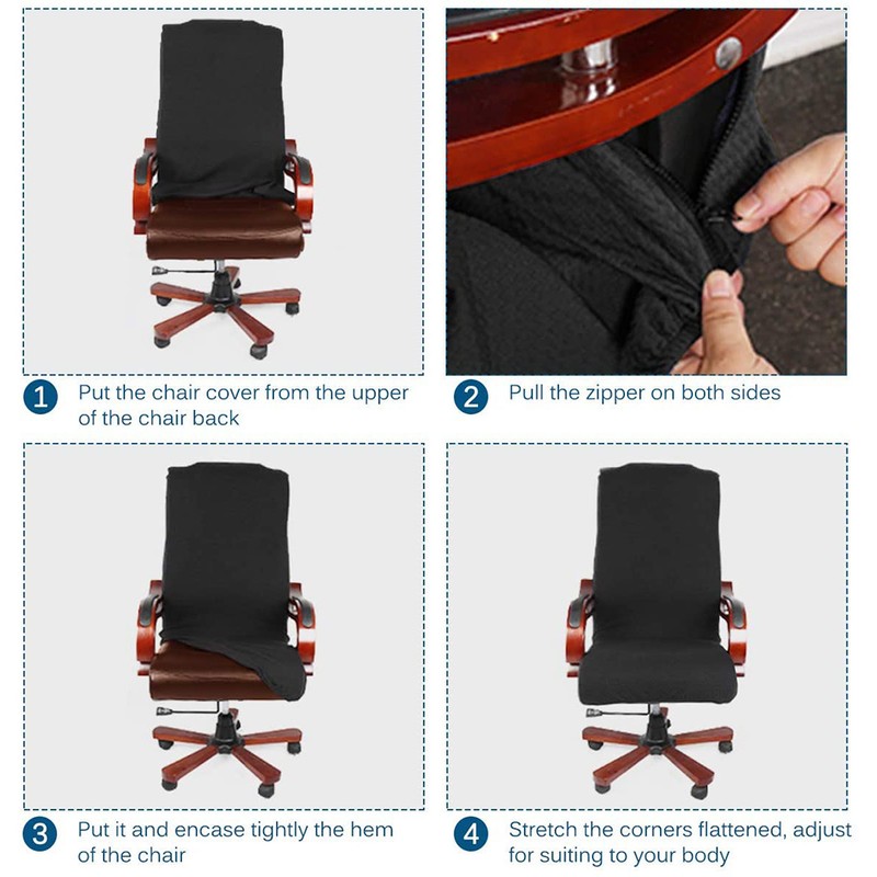 Office Chair Cover Waterproof Computer Chair Cover Modern Simplism Style