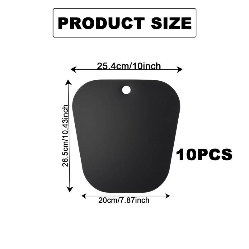 Boot Shape Inserts, 5 Pairs Plastic Boot Stand Holder, 10