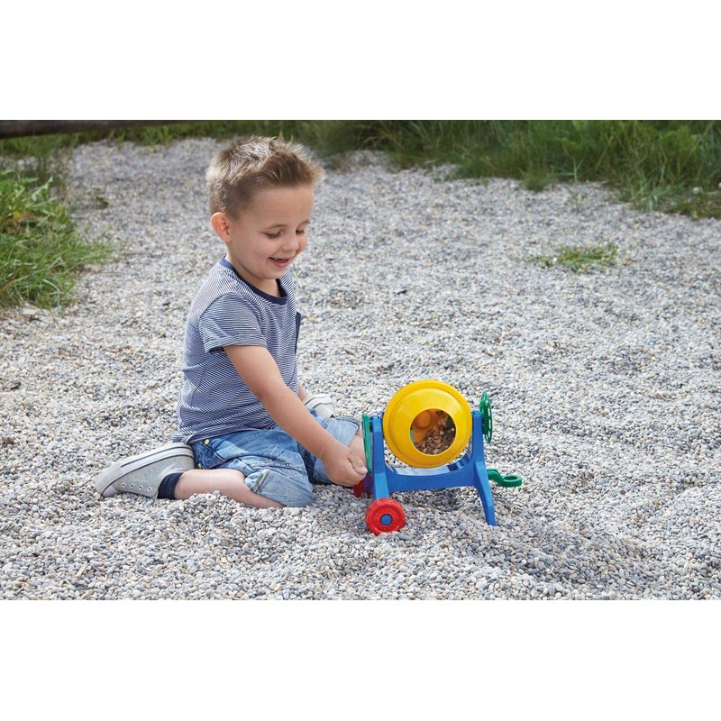 Lena 5009 x Toy Small, Sandpit, Hand Concrete Mixer with